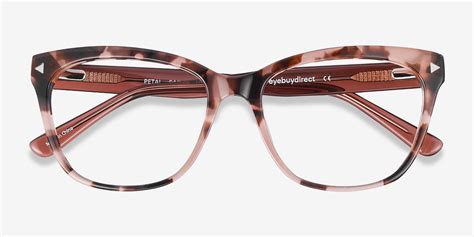 pink tortoise shell glasses